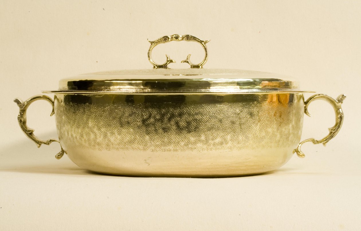 Charles II Bowl and Cover by Richard (attr. to) Marchant