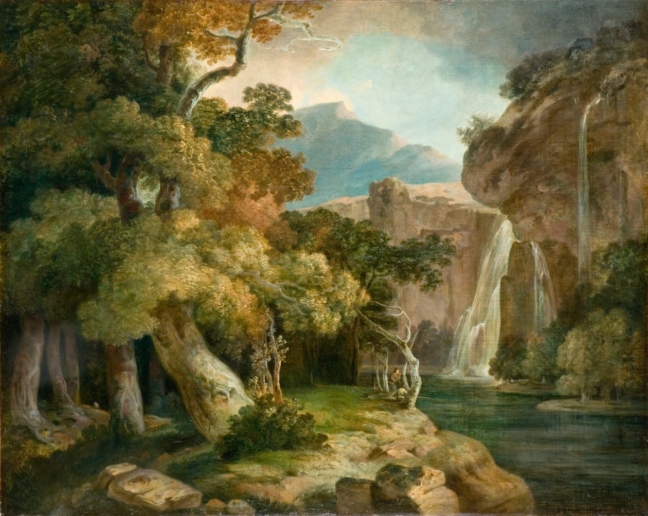 River at Penegoes by Richard (style of) Wilson