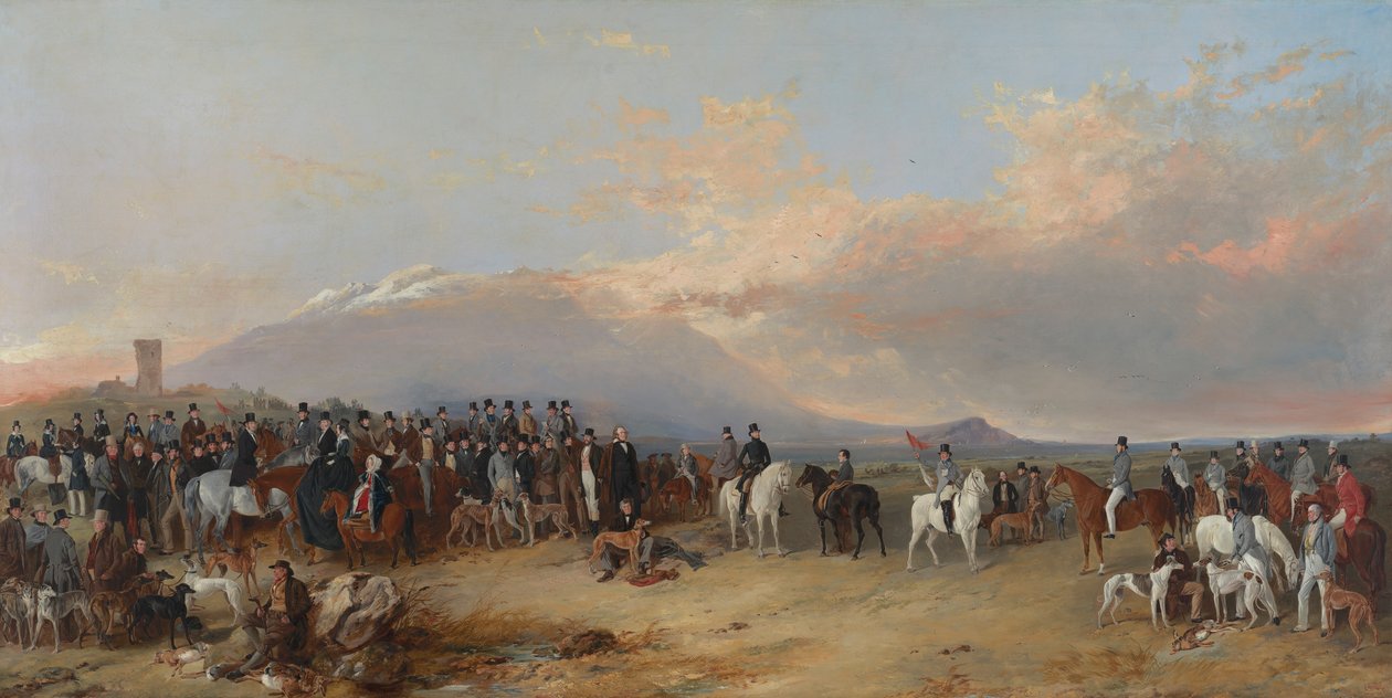 The Caledonian Coursing Meeting by Richard Ansdell