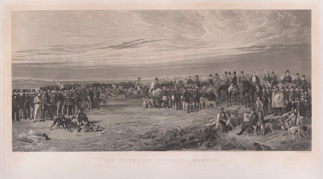 The Waterloo Coursing Meeting by Richard Ansdell