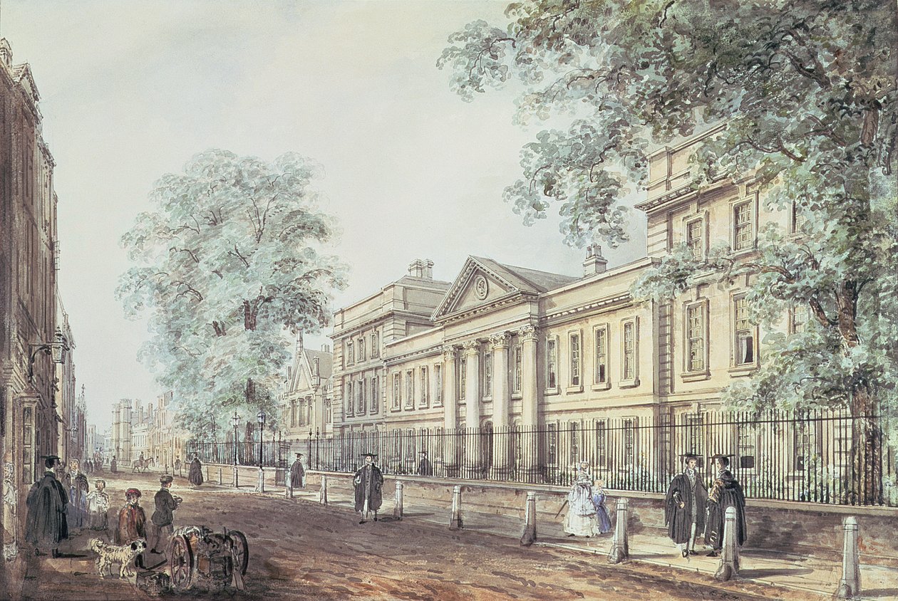 Emmanuel College, Cambridge, seen from St. Andrew