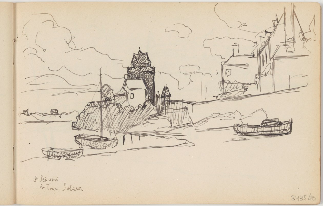Saint-Servan, Solidor Tower by Richard Baseleer
