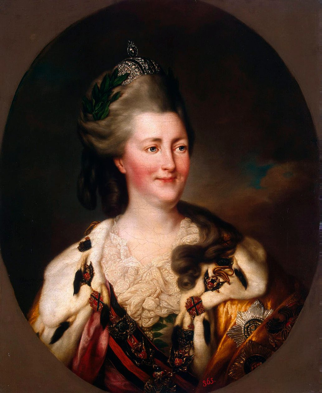 Portrait of Empress Catherine II by Richard Brompton