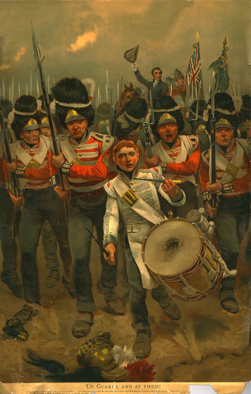 Up, Guards and at Them!, 1899 by Richard Caton II Woodville