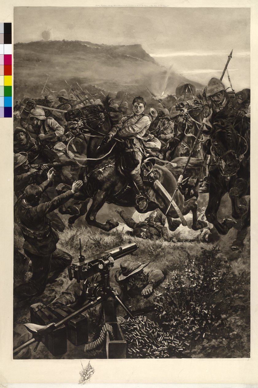 Cavalry Attack by Richard Caton Woodville