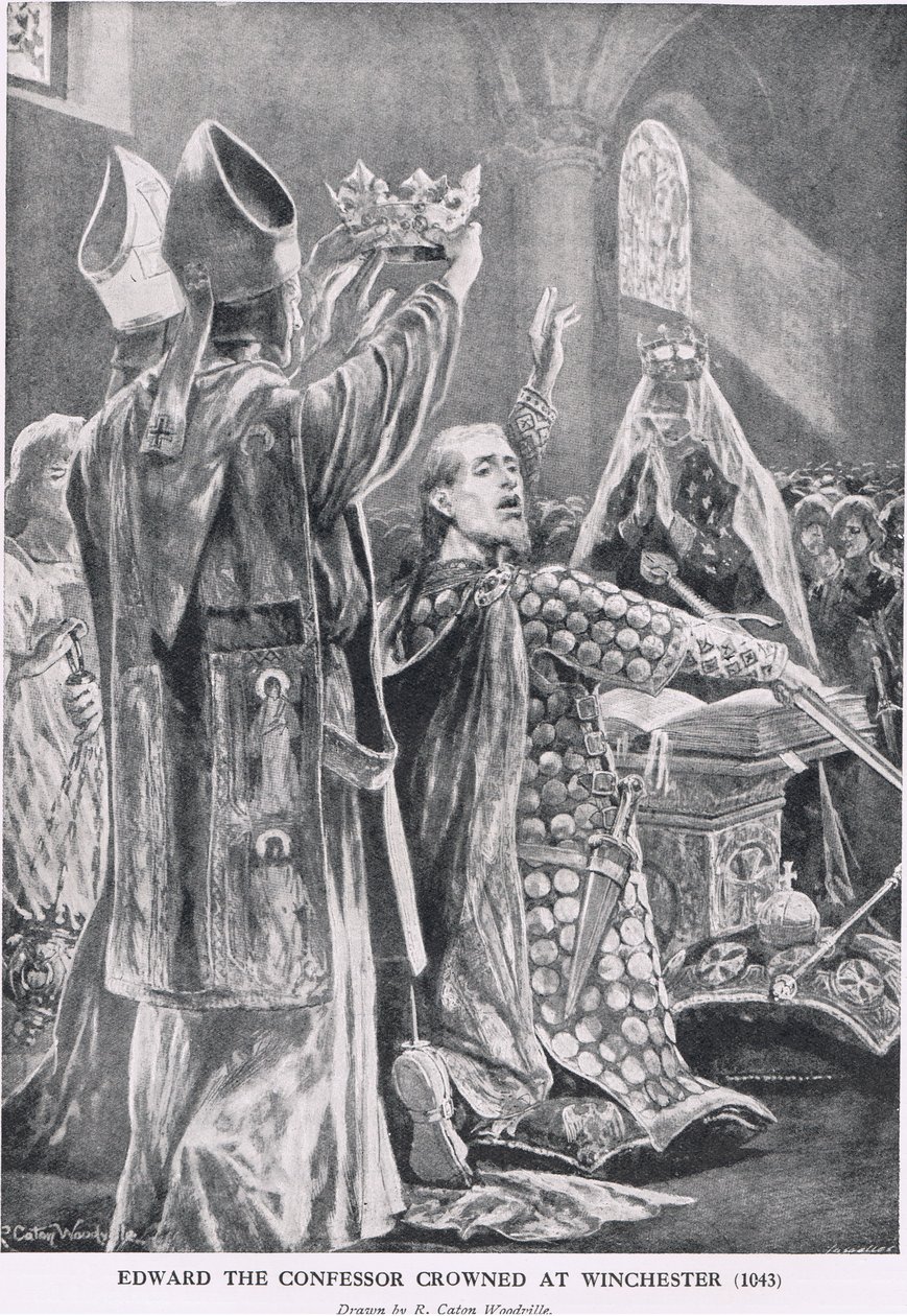 Edward the Confessor Crowned at Winchester, 1043, from 