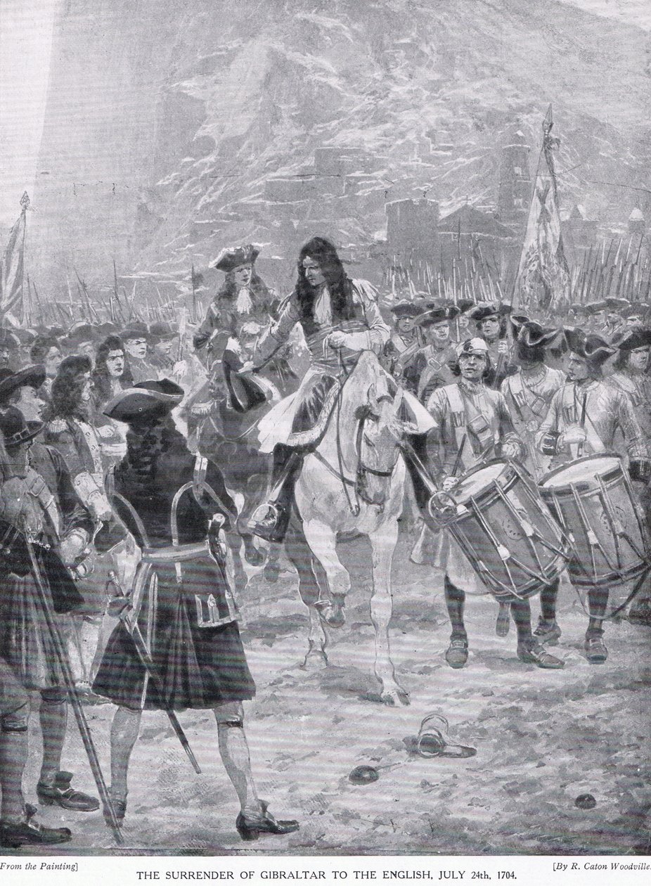 The Surrender of Gibraltar by Richard Caton Woodville