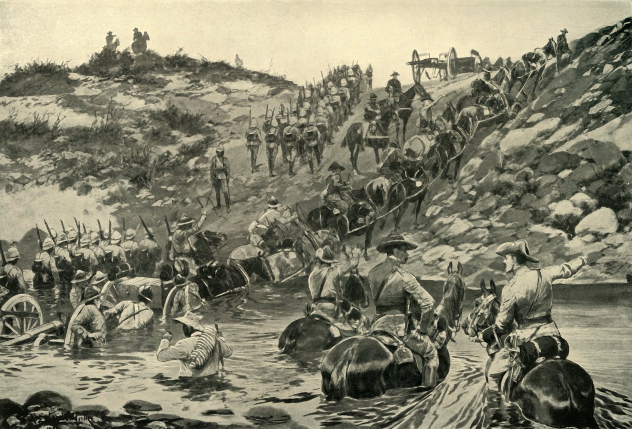 From Frere to Chieveley - Difficulties of Transport, 1900 by Richard Caton Woodville II
