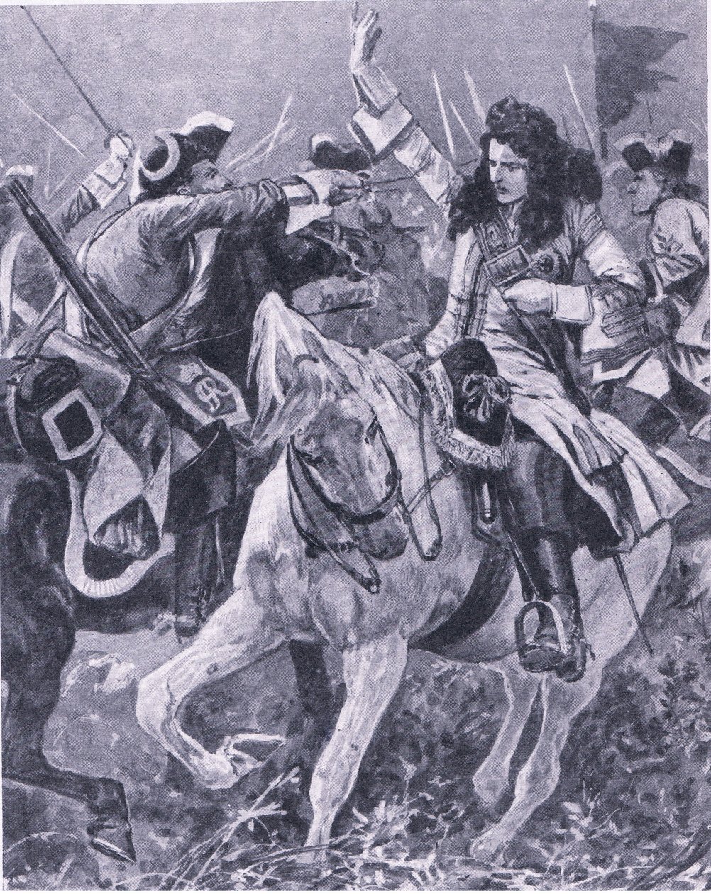 The Battle of Malplaquet, 11 September 1709 by Richard Caton Woodville junior