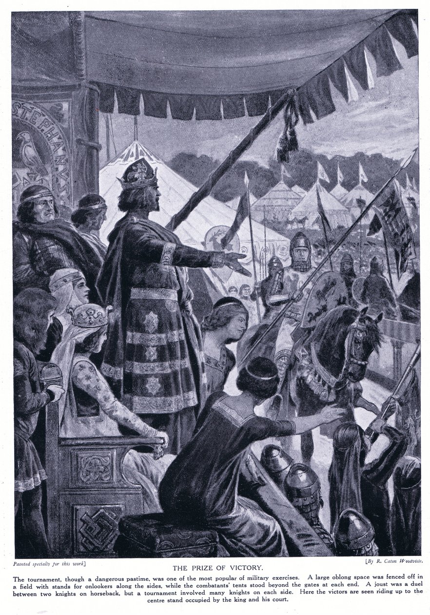 The prize of victory by Richard Caton Woodville junior