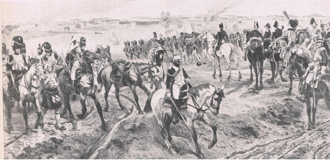 Waterloo June 18th 1815: The Old Guard by Richard Caton Woodville junior