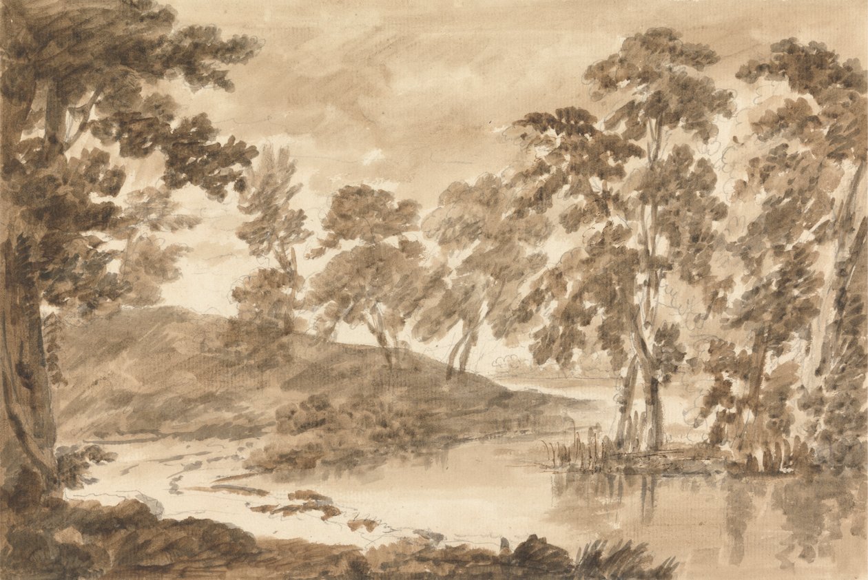 Woodland Landscape by Richard Cooper the Younger