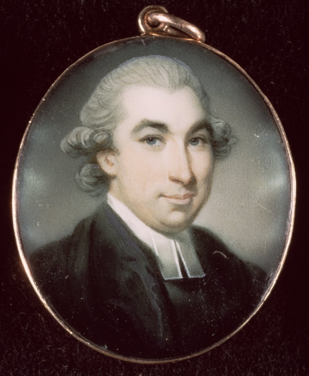 Miniature of an Unknown Clergyman by Richard Crosse