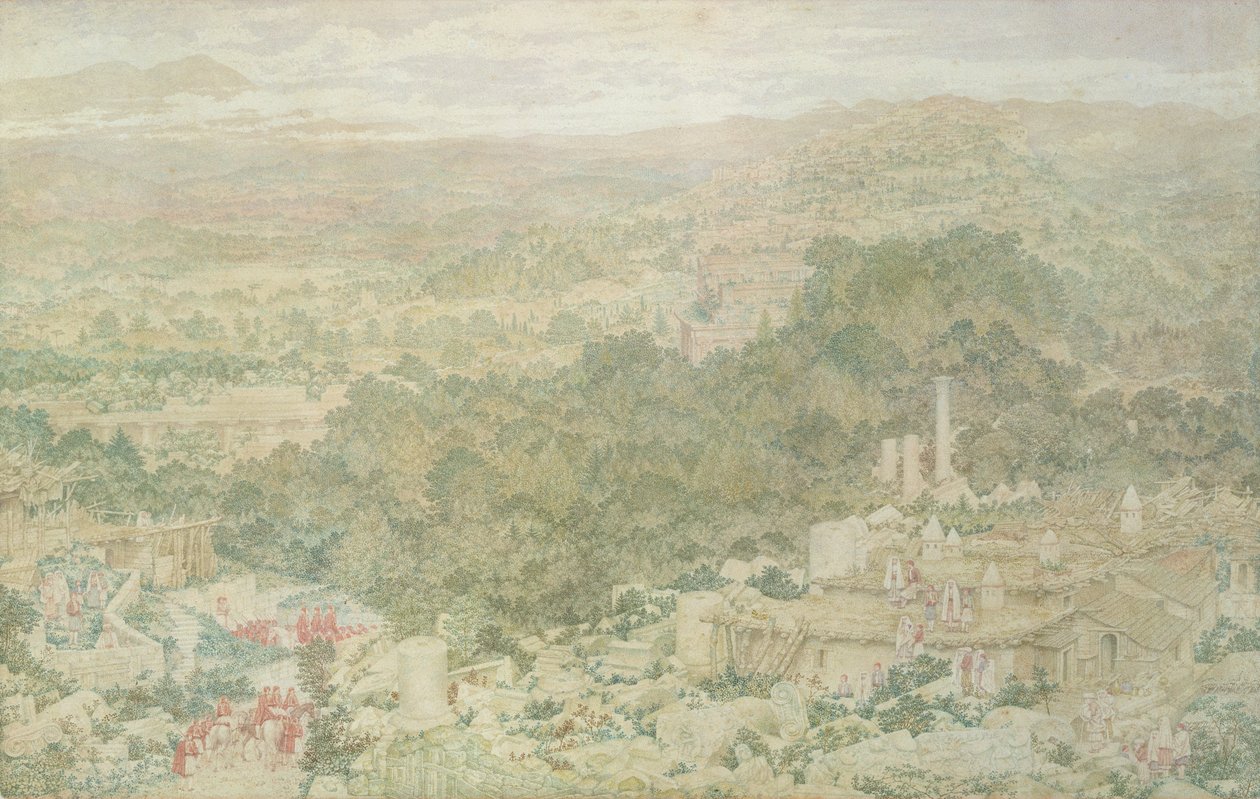A View of the Ancient City of Tlos in Lycia, 1883 by Richard Dadd