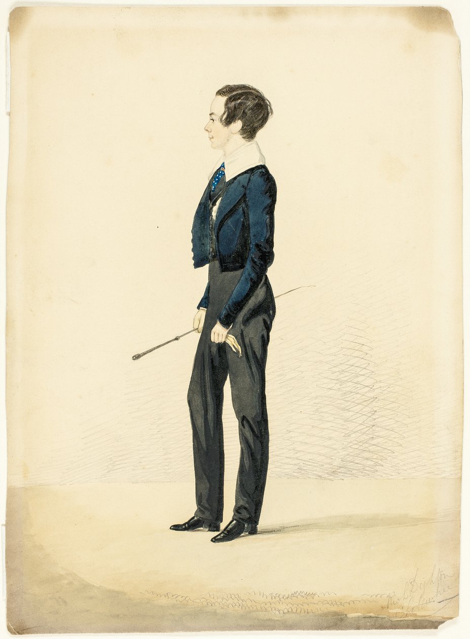 Boy in an Eton Collar by Richard Dighton