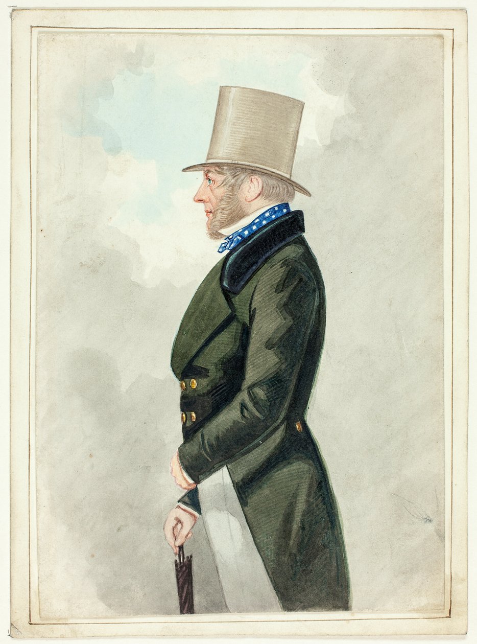 Lord William Pawlett by Richard Dighton