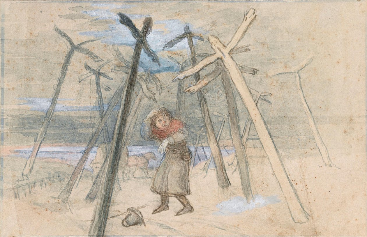 The Puzzled Traveller by Richard Doyle