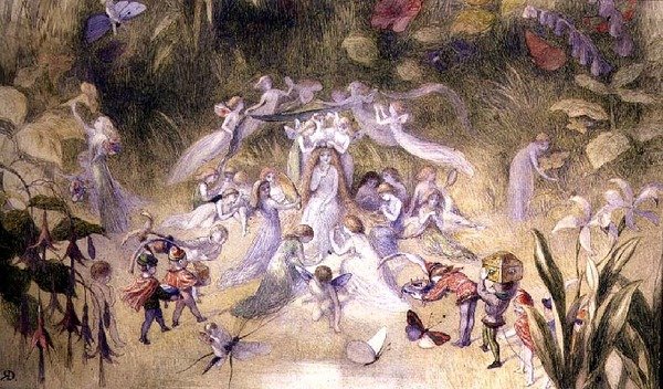 The Toilet of Titania, c.1870 by Richard Doyle