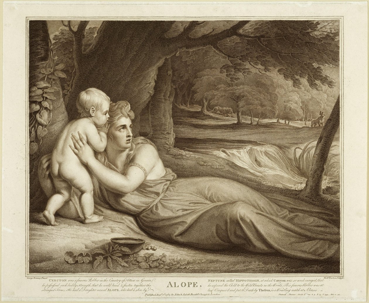Alope by Richard Earlom