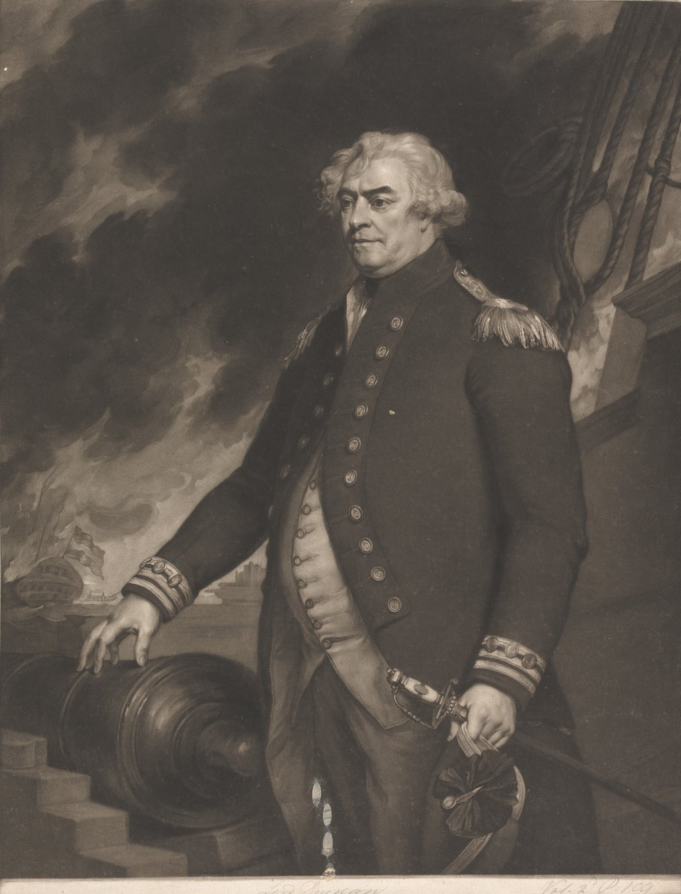 The Right Honorable Lord Viscount Duncan by Richard Earlom