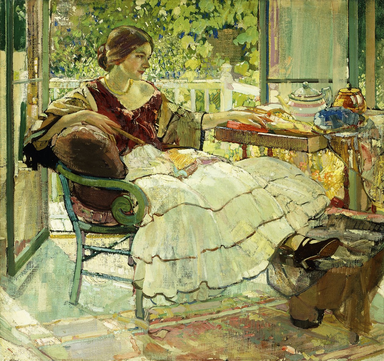 Afternoon Tea by Richard Emil Miller