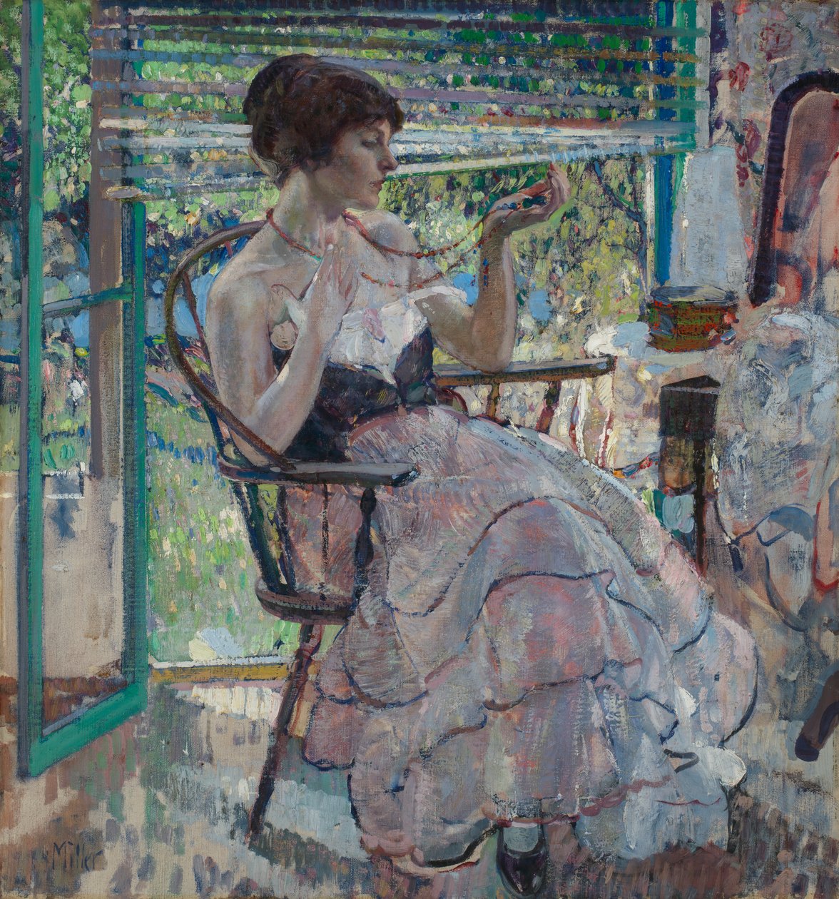 The Necklace, ca. 1924 by Richard Emile Miller