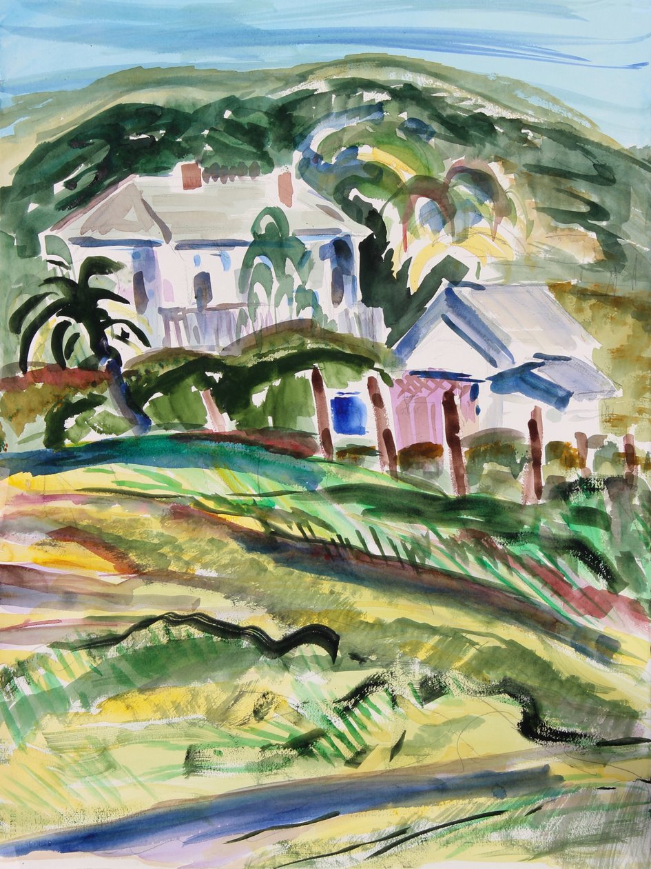 Farmhouse near Yountville, 2019 by Richard Fox