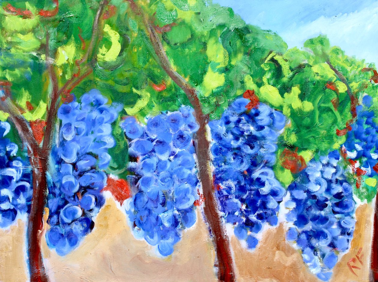 Grapes on the Vine by Richard Fox