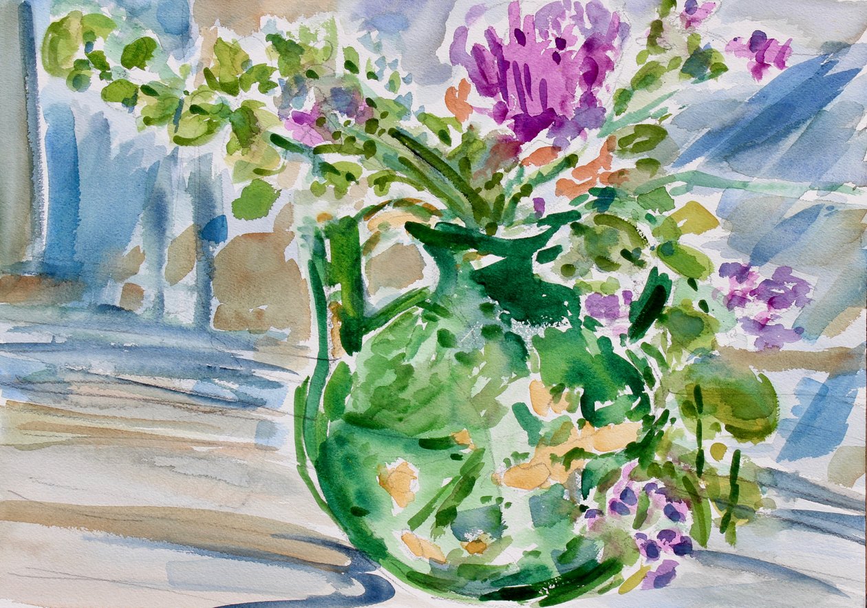 The Old Green Vase, 2020 by Richard Fox