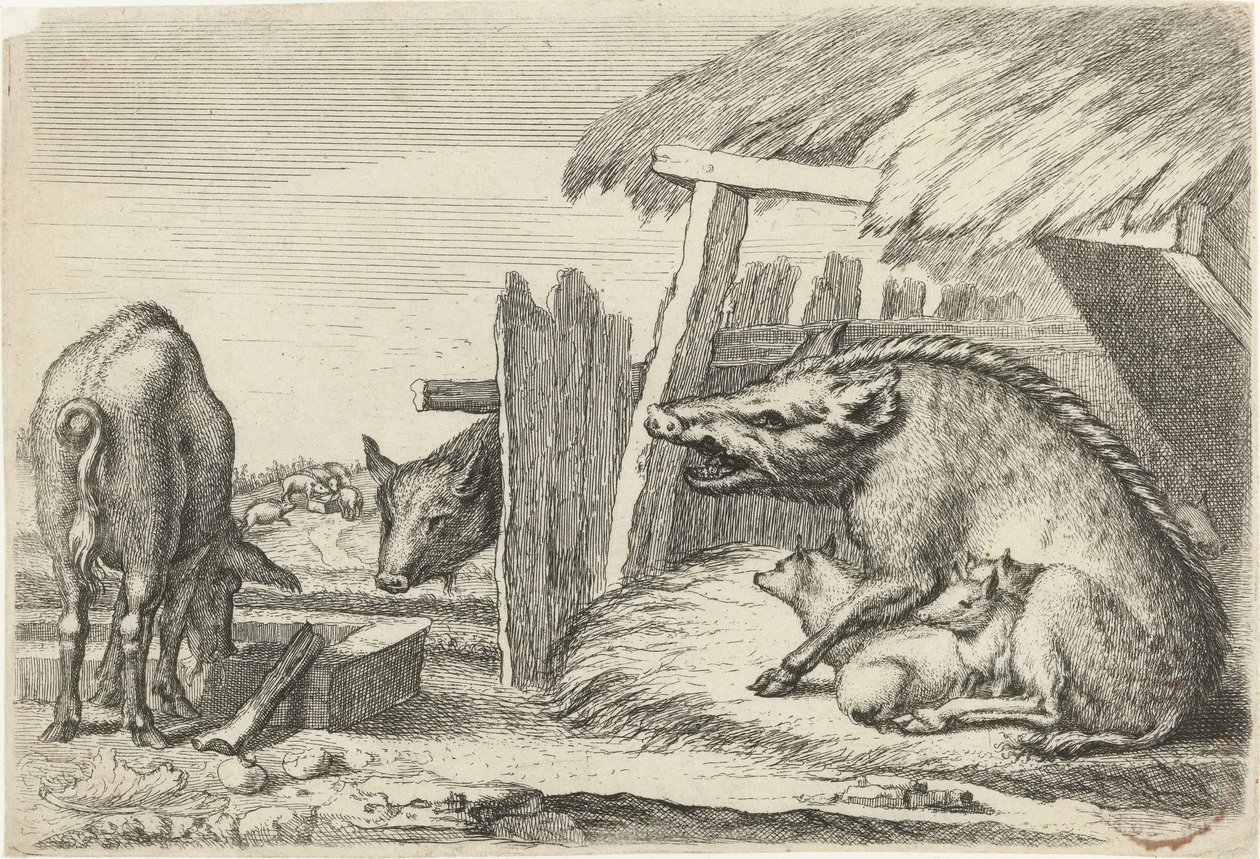 Animals After Various Artists by Richard Gaywood