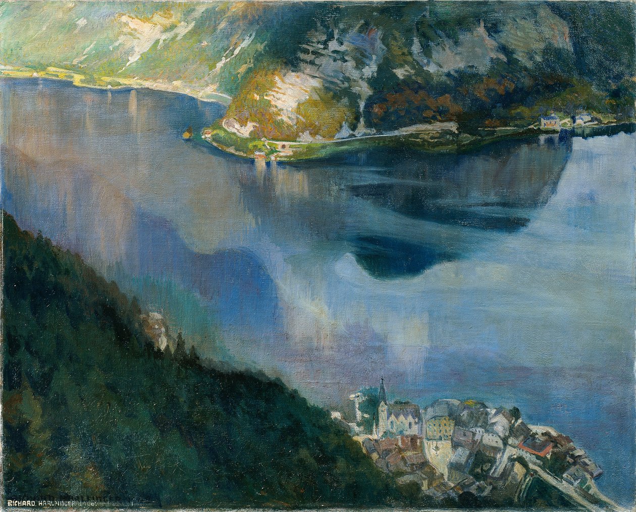 Lake Hallstatt by Richard Harlfinger