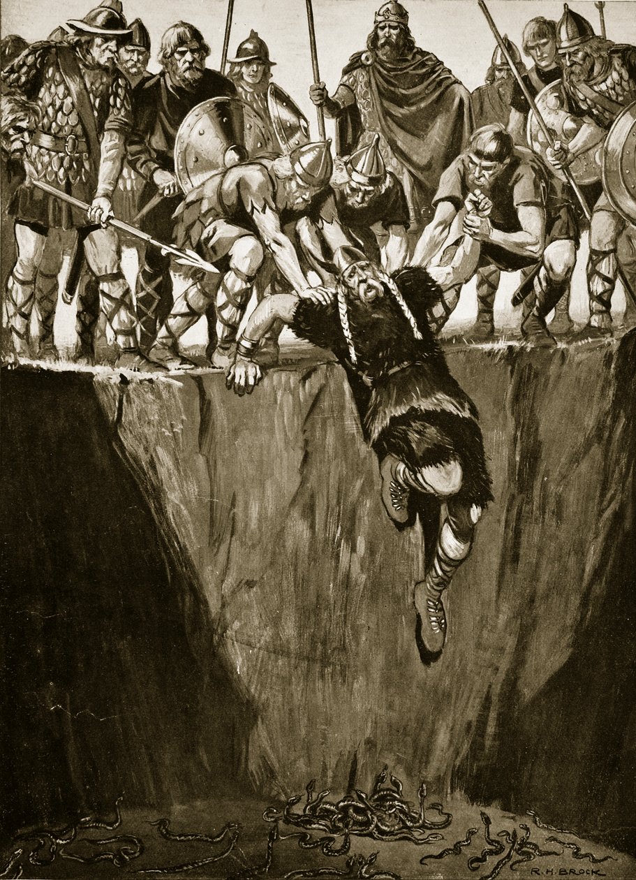The Pit of Adders, illustration from 