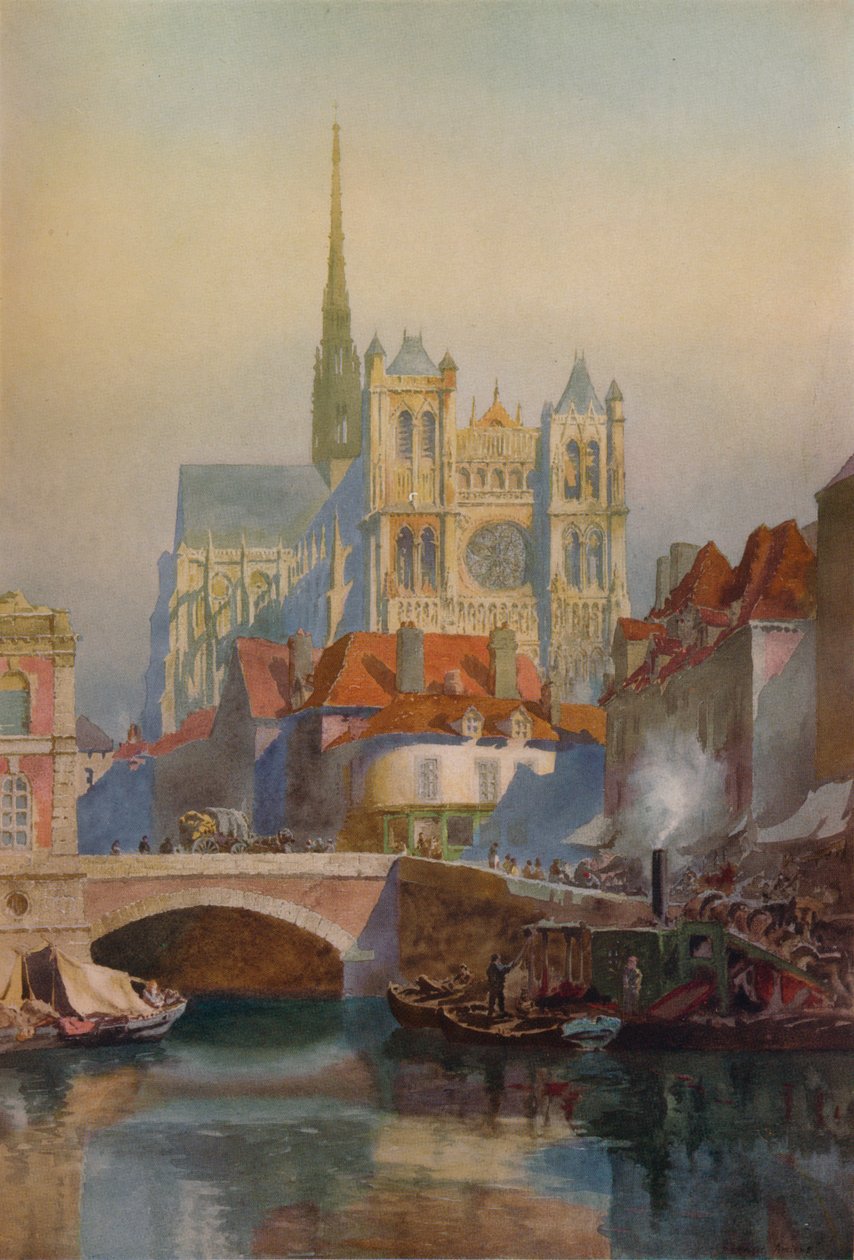Amiens Cathedral by Richard Henry Wright