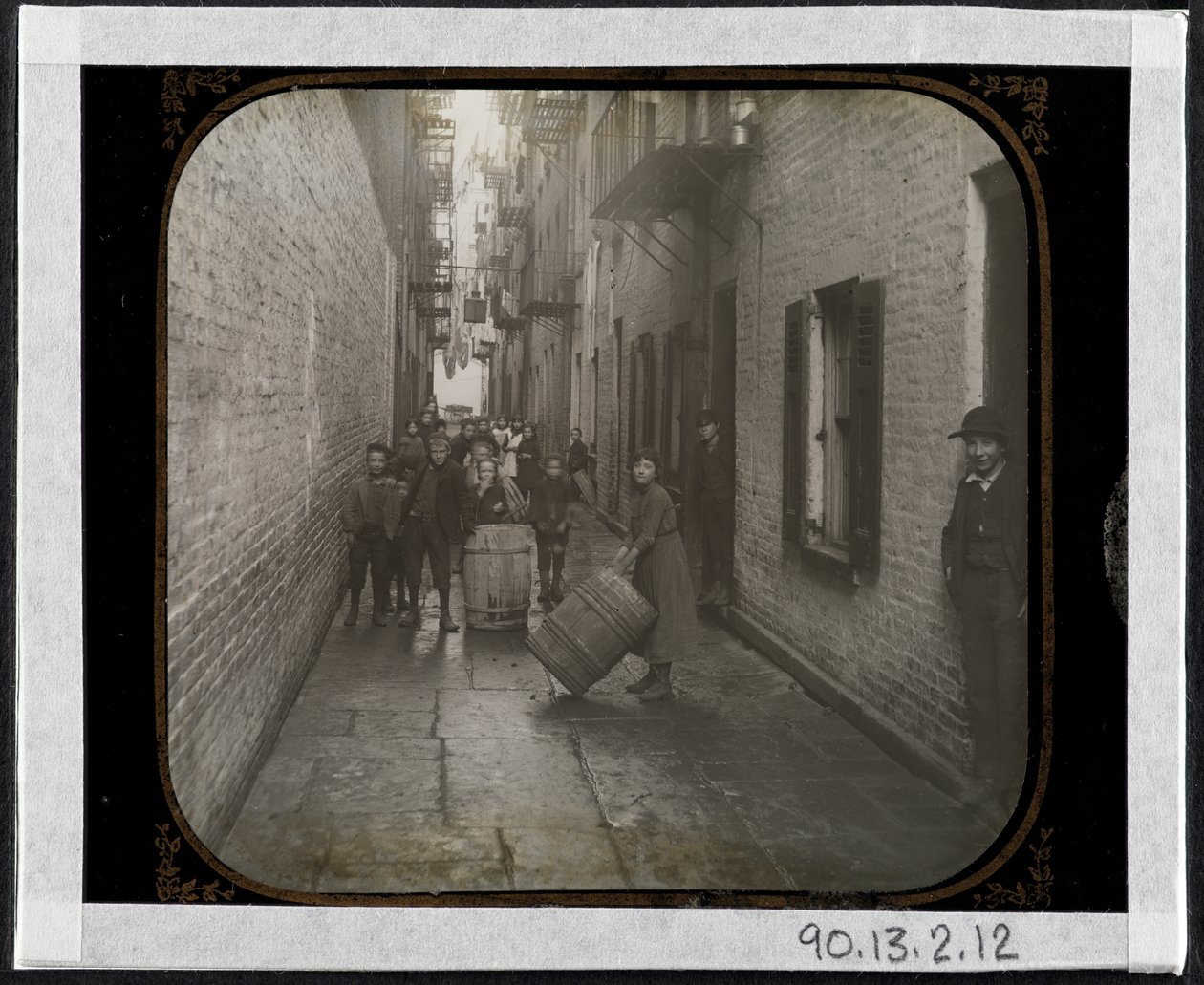 Gotham Court, 38 Cherry Street, c.1890 by Richard Hoe Lawrence