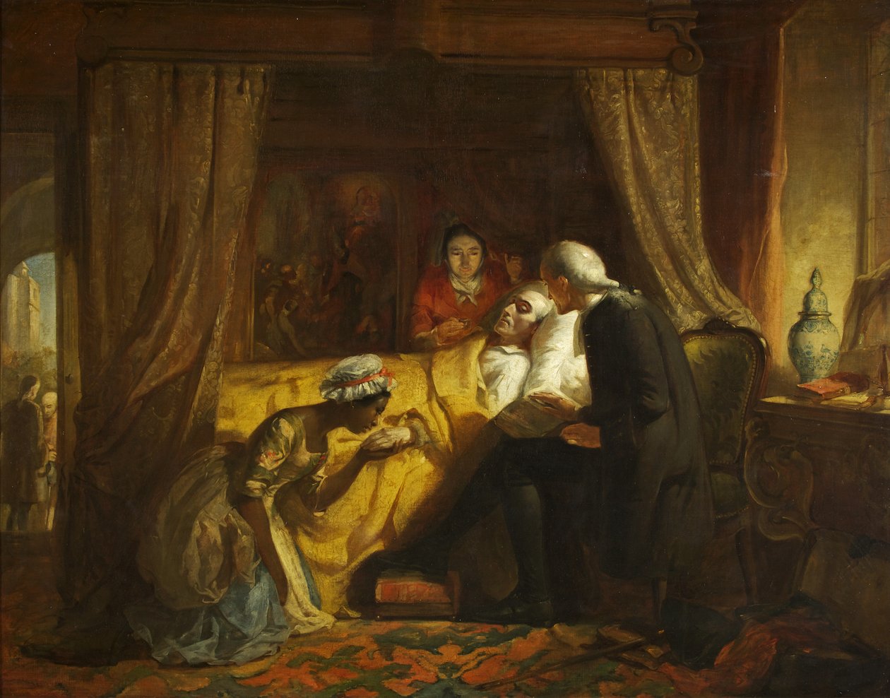The Death of Edward Colston, c.1844 by Richard J. Lewis