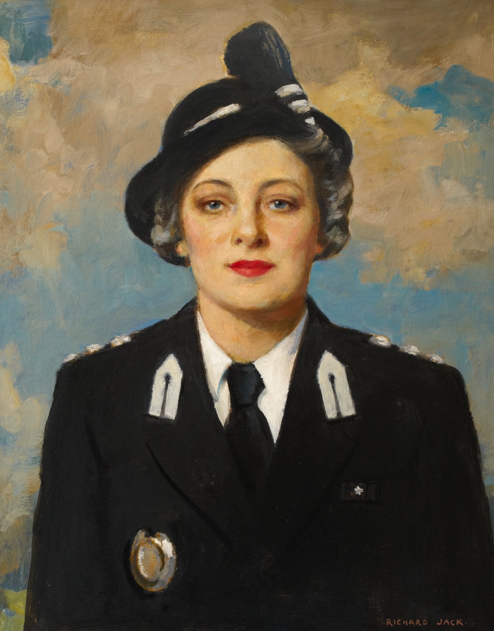 Muriel Elsie Gamage, c.1950 by Richard Jack