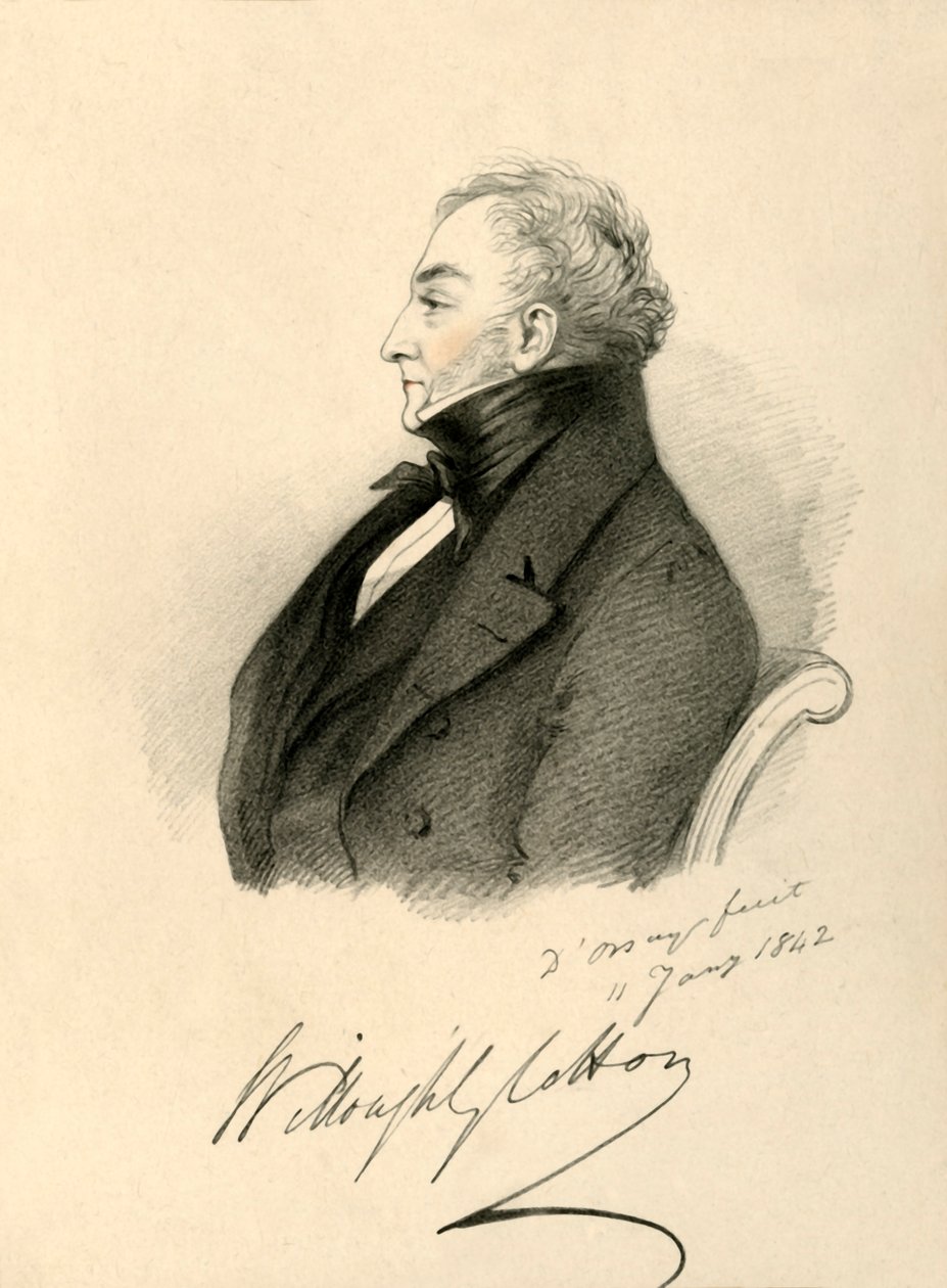 Sir Willoughby Cotton, 1842 by Richard James Lane