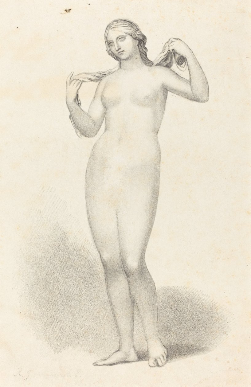 Venus Aphrodite, by Alcamanes by Richard James Lane after John Flaxman