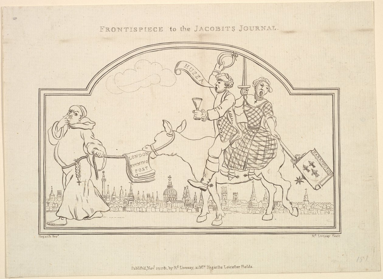 Frontispiece to The Jacobites Journal by Richard Livesay