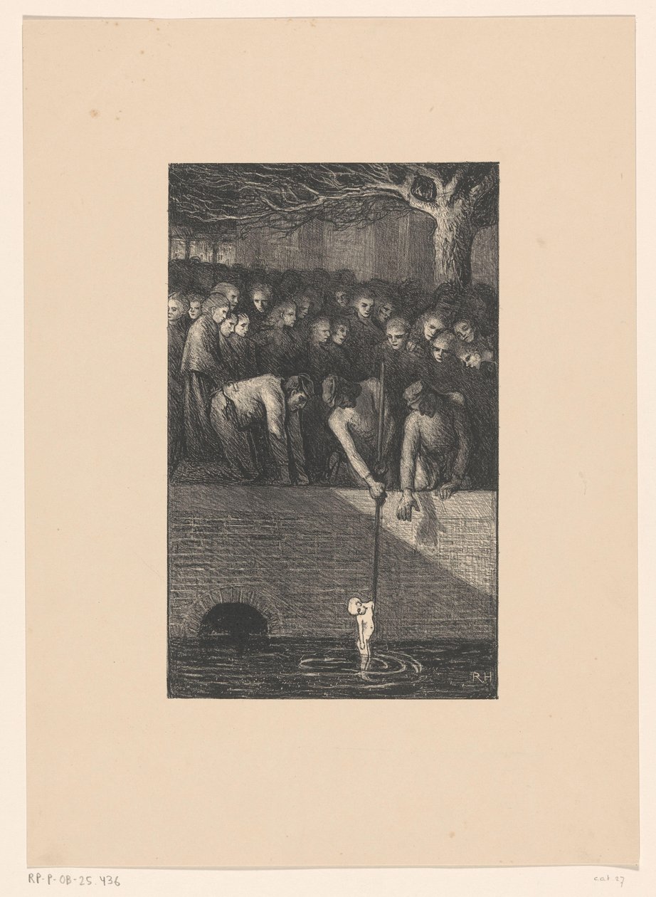 Man Retrieving a Baby