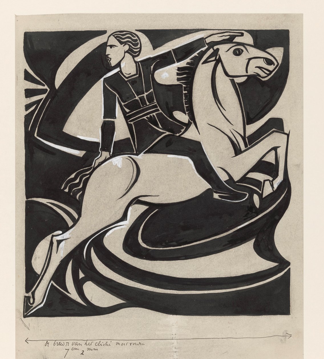 Man on Horseback by Richard Nicolaüs Roland Holst
