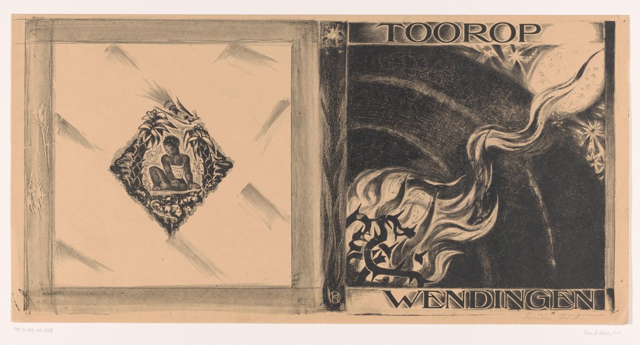 Cover Design for: Wendingen, Toorop Issue, 1928 by Richard Nicolaüs Roland Holst