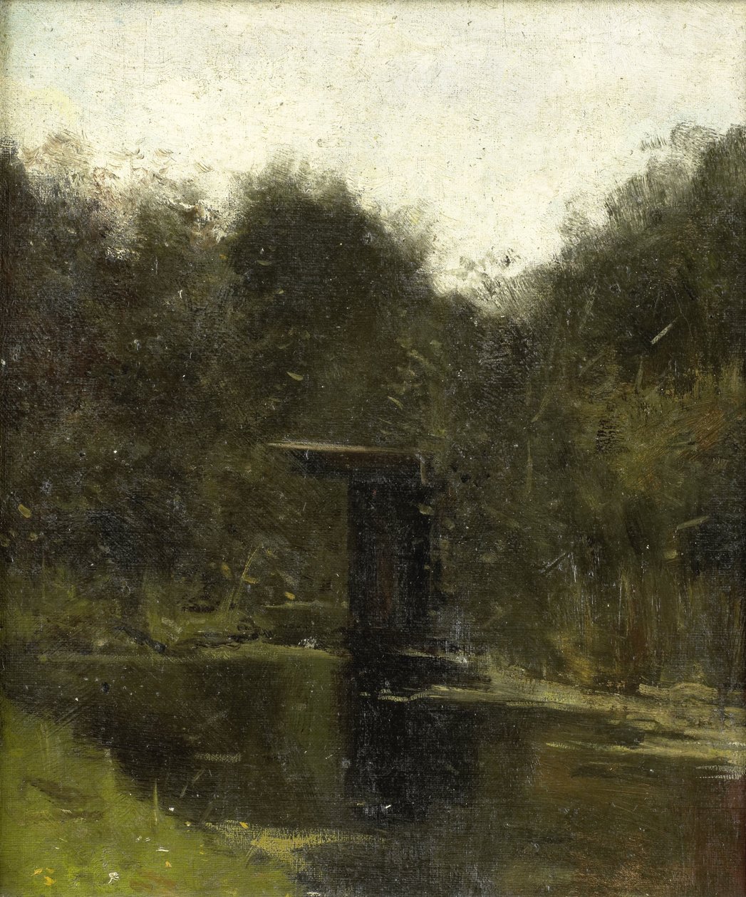 Corner of a Pond near Breukelen by Richard Nicolaus Holst Roland