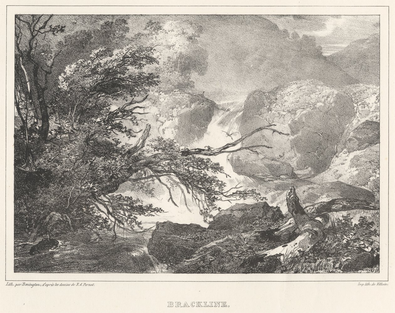 Brackline by Richard Parkes Bonington
