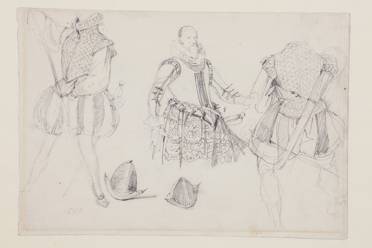 Costume Studies by Richard Parkes Bonington