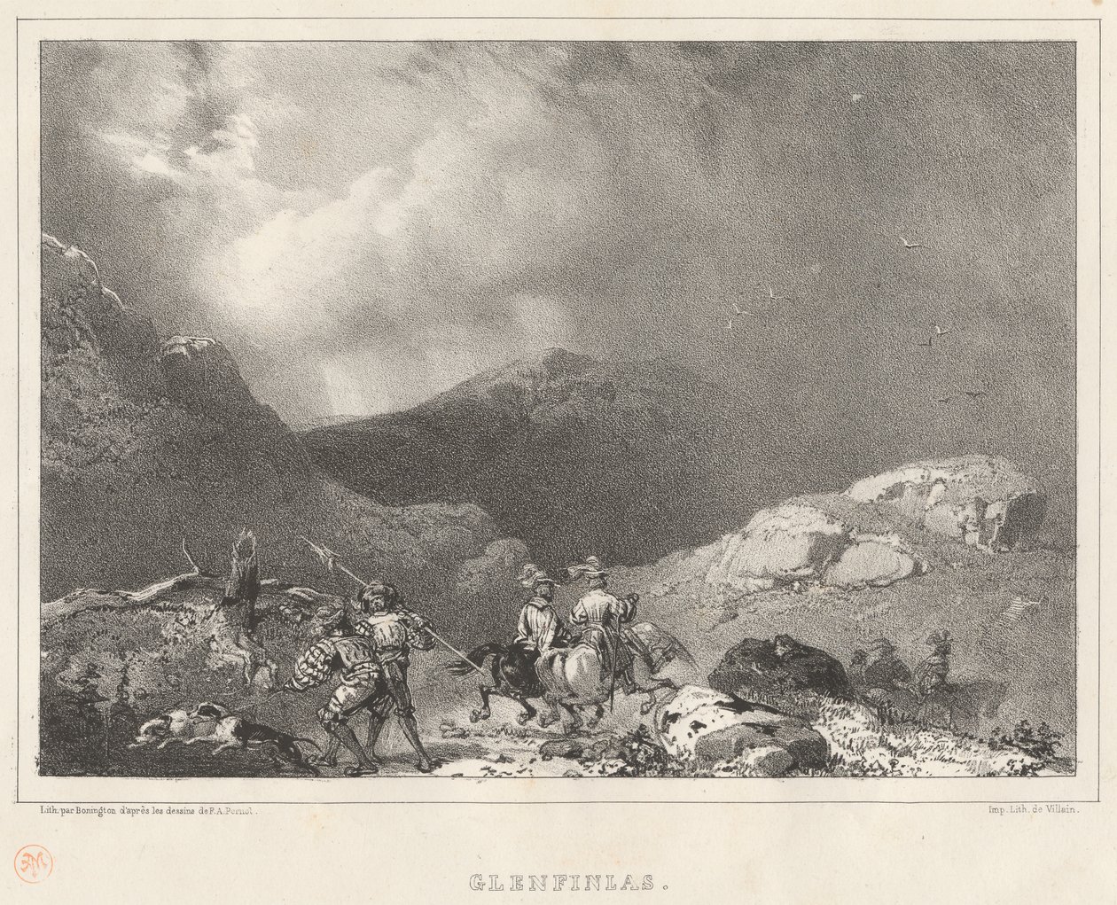 Glenfinlas by Richard Parkes Bonington