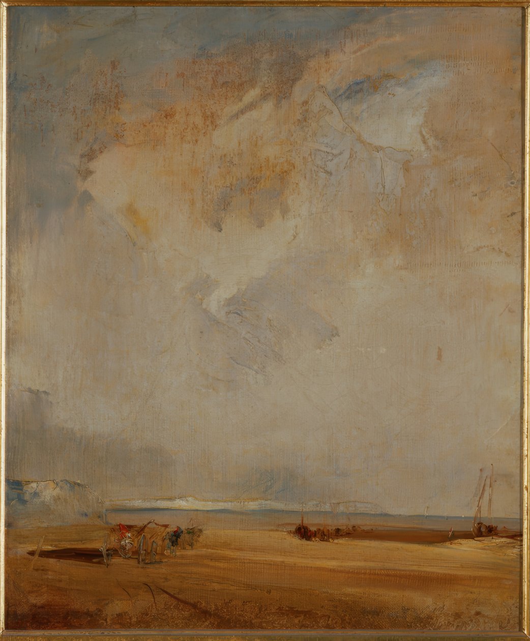 Coast in Normandy by Richard Parkes Bonington