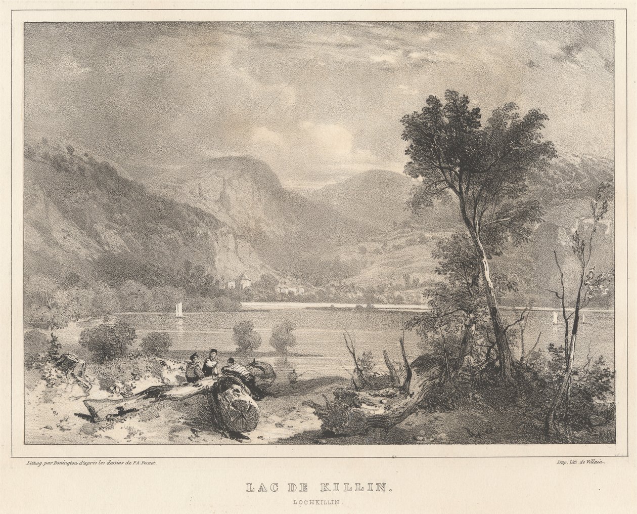 Lac de Killin by Richard Parkes Bonington