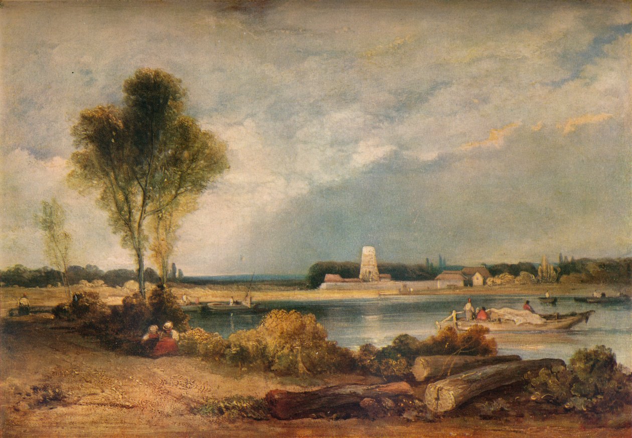Landscape in Normandy, 19th Century, 1934 by Richard Parkes Bonington