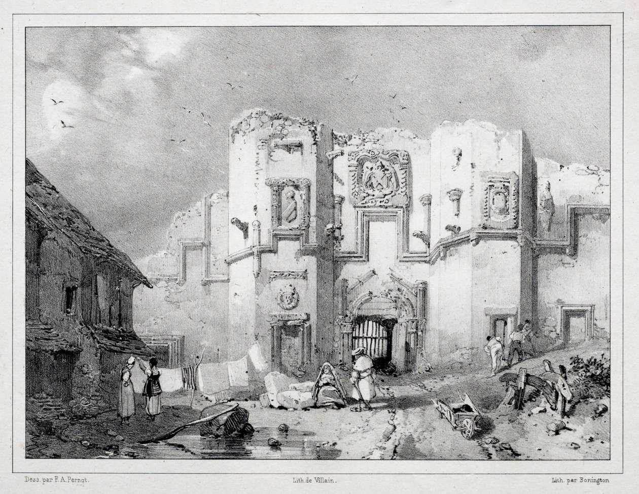 Old Gateway at Stirling, 1826 by Richard Parkes Bonington